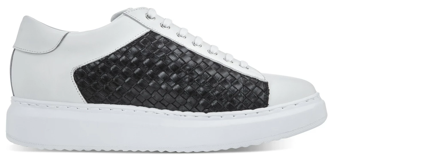 Dolciano - Elevator Sneakers In Mix Of Leathers From 2.4 To 3.1 Inches 4 Dolciano - Elevator Sneakers In Mix Of Leathers From 2.4 To 3.1 Inches - Image 2