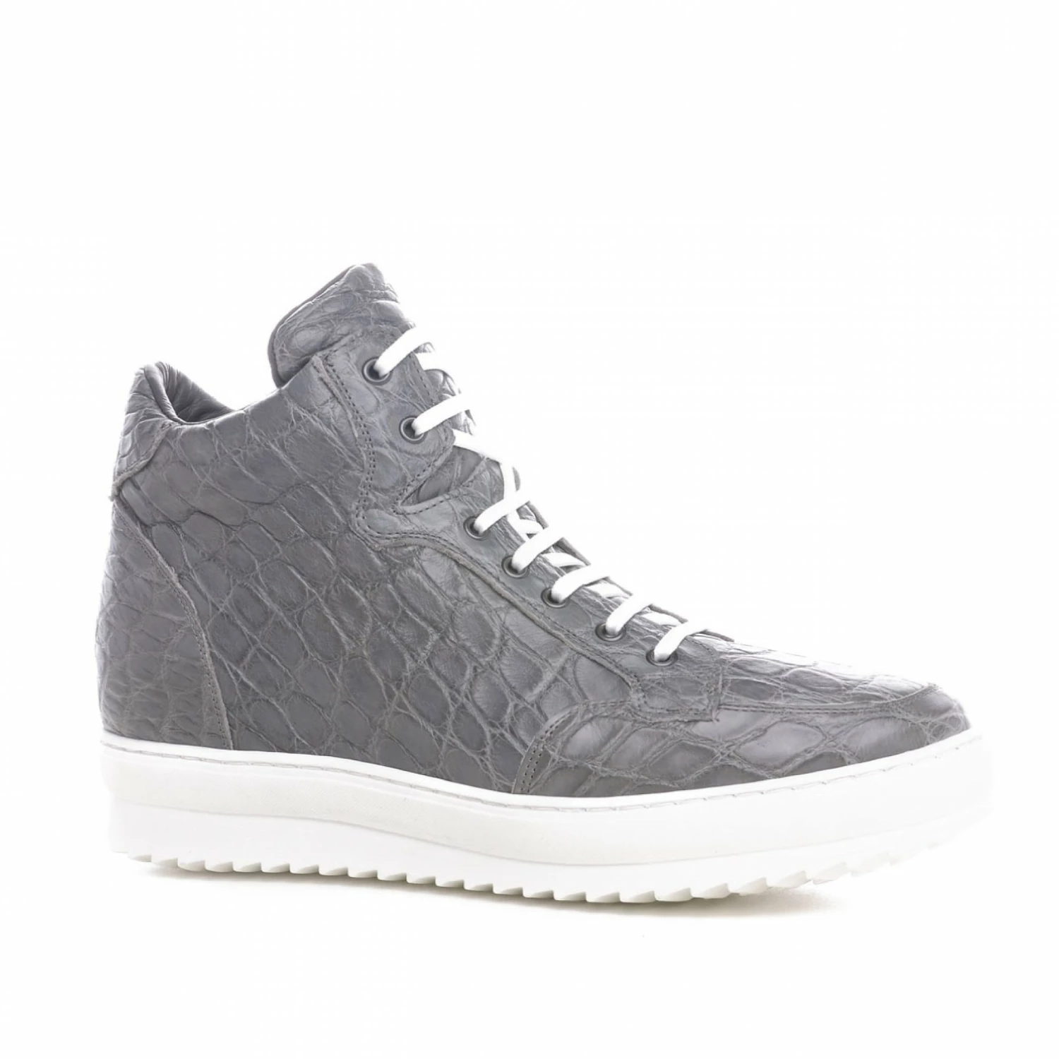 Tobago - Elevator Sneakers In Leather Plus From 2.4 To 4 Inches 4 Tobago - Elevator Sneakers In Leather Plus From 2.4 To 4 Inches - Image 2