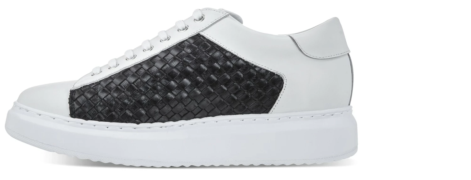 Dolciano - Elevator Sneakers In Mix Of Leathers From 2.4 To 3.1 Inches 5 Dolciano - Elevator Sneakers In Mix Of Leathers From 2.4 To 3.1 Inches - Image 3