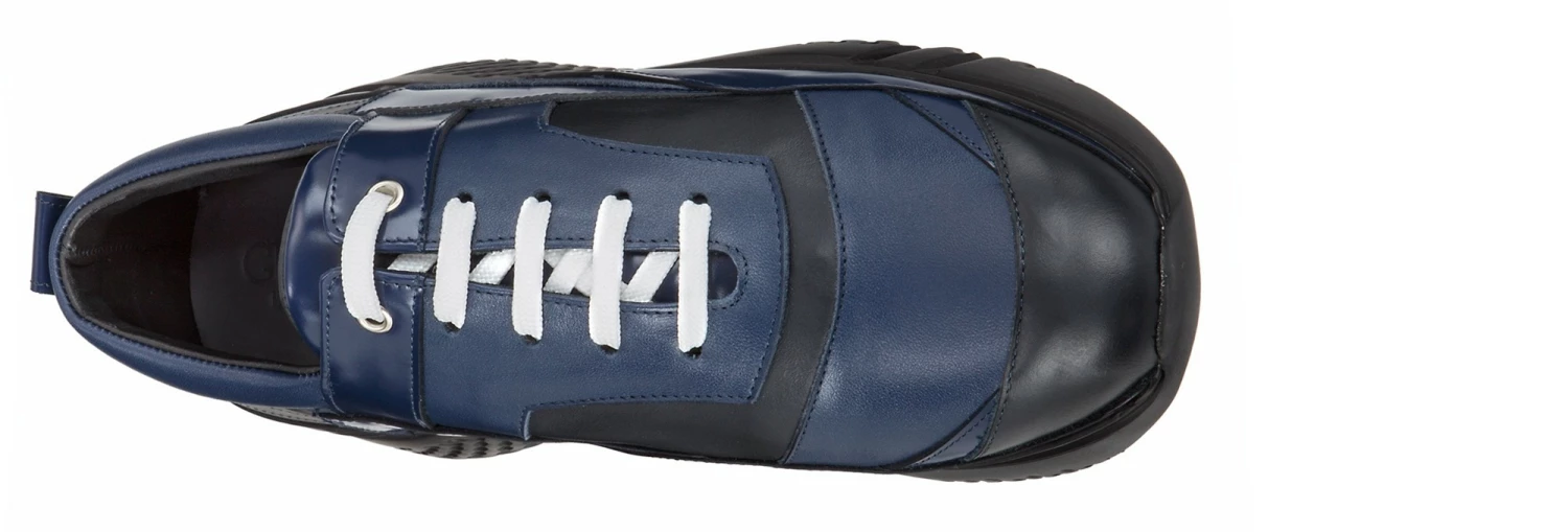 Marinette - Elevator Sneakers In Mix Of Leathers From 2.4 To 3.1 Inches 6 Marinette - Elevator Sneakers In Mix Of Leathers From 2.4 To 3.1 Inches - Image 4