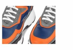 Giant Flamingo - Elevator Sneakers In Mix Of Leathers From 4 To 5 Inches -Deals Guidomaggi Store elevator sneakers 51 1