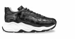 Giant Croco - Elevator Sneakers In Crocodile Leather From 2.4 To 4.3 Inches 8 Giant Croco - Elevator Sneakers In Crocodile Leather From 2.4 To 4.3 Inches -Deals Guidomaggi Store elevator sneakers 53 1