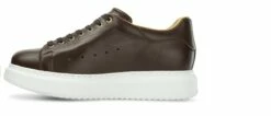Paestum - Elevator Sneakers In Full Grain Leather From 2.4 To 3.1 Inches -Deals Guidomaggi Store elevator sneakers 5 2 16