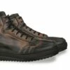 Sheffield - Elevator Sneakers In Full Grain Leather From 2.4 To 4 Inches -Deals Guidomaggi Store elevator sneakers 96