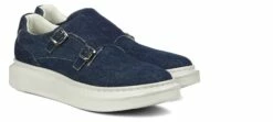 Mosman - Elevator Slip On In Denim Fabric Up To 2.75 Inches
