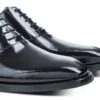 Raffaello - Elevator Shoes In Patent Leather From 2.4 To 3.1 Inches -Deals Guidomaggi Store elevator weeding shoes 1