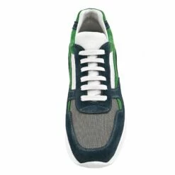 Charlotte - Elevator Sneakers In Leather/fabric Mix From 2.4 To 4 Inches -Deals Guidomaggi Store elevatorcharlotteguidomaggi5