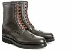 Lowell - Elevator Boots In Full Grain Leather From 2.4 To 4 Inches