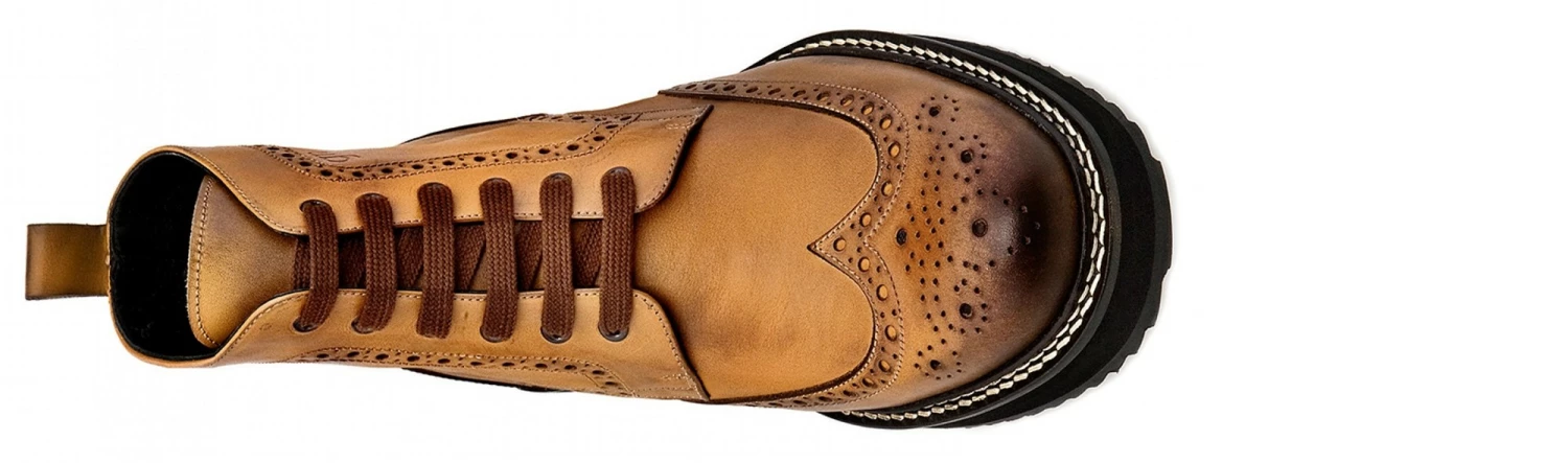 Wisconsin - Elevator Boots In Full Grain Leather From 4 To 6 Inches 6 Wisconsin - Elevator Boots In Full Grain Leather From 4 To 6 Inches - Image 4