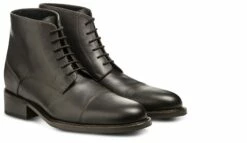 Flumeri - Elevator Boots In Full Grain Leather From 2.4 To 3.1 Inches