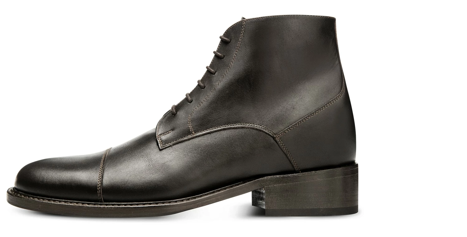 Flumeri - Elevator Boots In Full Grain Leather From 2.4 To 3.1 Inches 4 Flumeri - Elevator Boots In Full Grain Leather From 2.4 To 3.1 Inches - Image 2