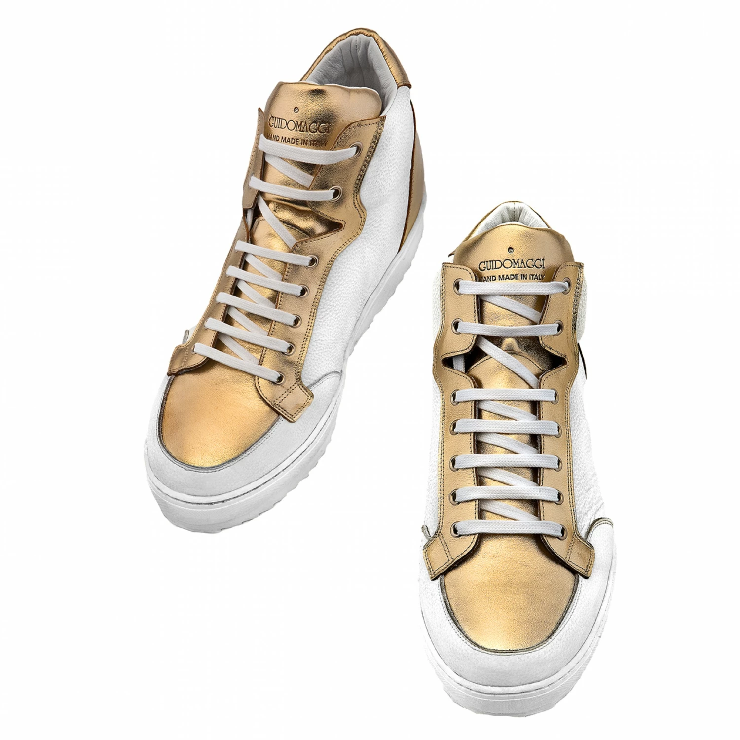 France - Elevator Sneakers In Full Grain Leather From 2.4 To 4 Inches 3 France - Elevator Sneakers In Full Grain Leather From 2.4 To 4 Inches