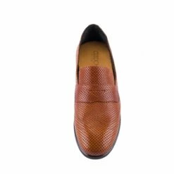 Manaus - Elevator Loafers In Pierced Leather Up To 2.6 Inches -Deals Guidomaggi Store frontalesx21