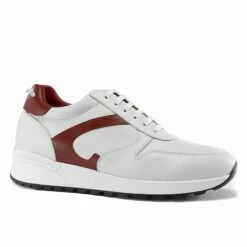 Gateshead - Elevator Sneakers In Full Grain Leather From 2.4 To 3.1 Inches -Deals Guidomaggi Store gateshead scarpe con rialzo 1