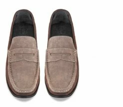 Hammamet - Elevator Loafers In Suede Leather Up To 2.6 Inches -Deals Guidomaggi Store goodyear shoes 4