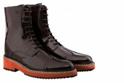 Gothenburg - Elevator Boots In Full Grain Leather From 4 To 6 Inches