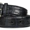 Brochet -Belt In Crocodile Leather -Deals Guidomaggi Store guidomaggi accesori 1