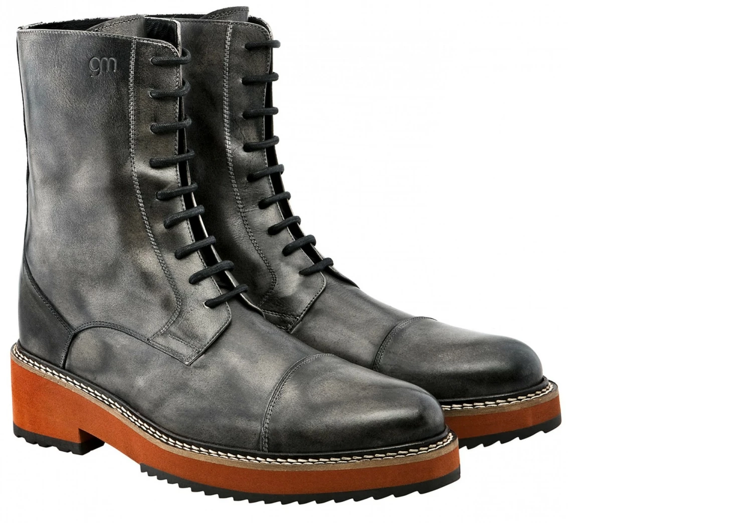 Innsbruck - Elevator Boots In Full Grain Leather From 4 To 6 Inches 3 Innsbruck - Elevator Boots In Full Grain Leather From 4 To 6 Inches