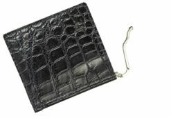 Moose -Wallet In Crocodile Leather
