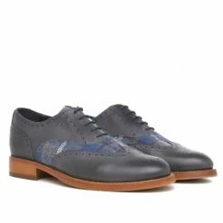 Merano - Elevator Shoes In Leather/fabric Mix From 2.4 To 3.1 Inches -Deals Guidomaggi Store guidomaggi shoes 1 1