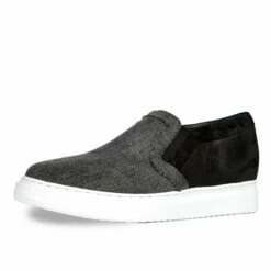 Black Sea - Elevator Slip-Ons In Leather/fabric Mix Up To 2.6 Inches -Deals Guidomaggi Store guidomaggi shoes 2 12
