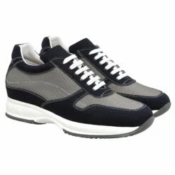 Denver - Elevator Sneakers In Fabric From 2.4 To 4 Inches -Deals Guidomaggi Store guidomaggidenversneaker