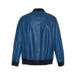 Kent - Jacket In Mix Of Leathers -Deals Guidomaggi Store handamade leather jacket