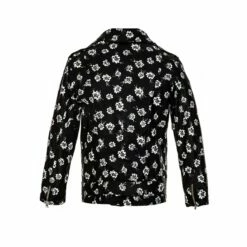 Callaghan - Jacket In Mix Of Leathers -Deals Guidomaggi Store handcrafted leather jacket 2