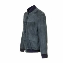 Harvard - Jacket In Suede Leather -Deals Guidomaggi Store harvard jacket