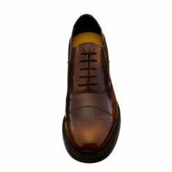 Bel Air - Elevator Shoes In Brushed Leather From 2.4 To 3.1 Inches -Deals Guidomaggi Store heigh increasing shoes guidomaggi