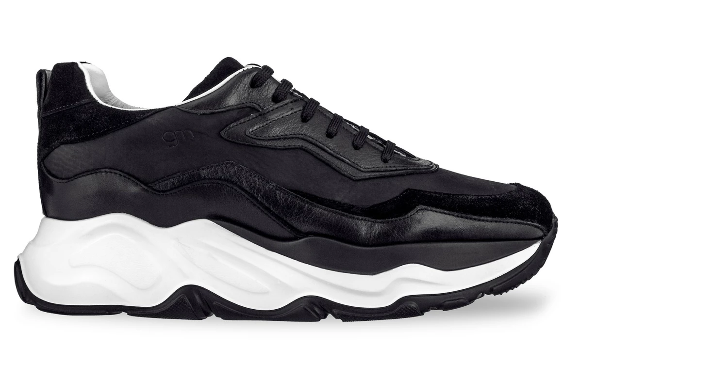 Giant Spider - Elevator Sneakers In Mix Of Leathers From 2.4 To 4.3 Inches 4 Giant Spider - Elevator Sneakers In Mix Of Leathers From 2.4 To 4.3 Inches - Image 2