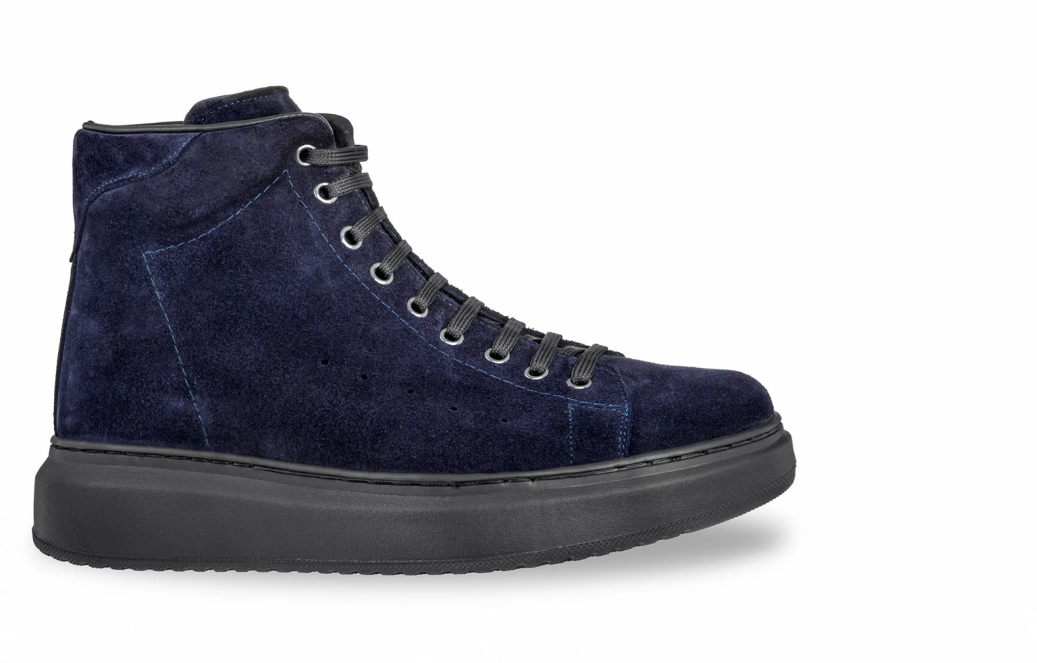 Alder - Elevator Sneakers In Suede Leather From 2.4 To 3.1 Inches 4 Alder - Elevator Sneakers In Suede Leather From 2.4 To 3.1 Inches - Image 2