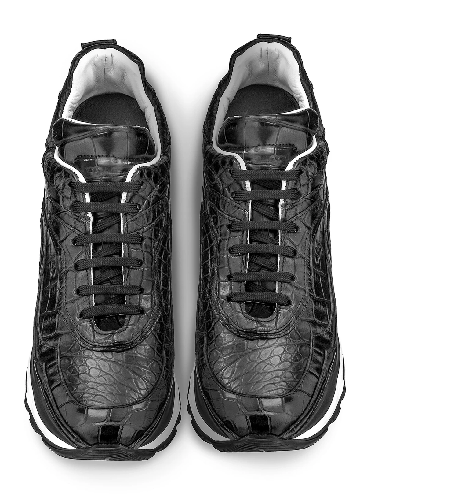 Giant Croco - Elevator Sneakers In Crocodile Leather From 2.4 To 4.3 Inches 6 Giant Croco - Elevator Sneakers In Crocodile Leather From 2.4 To 4.3 Inches - Image 4