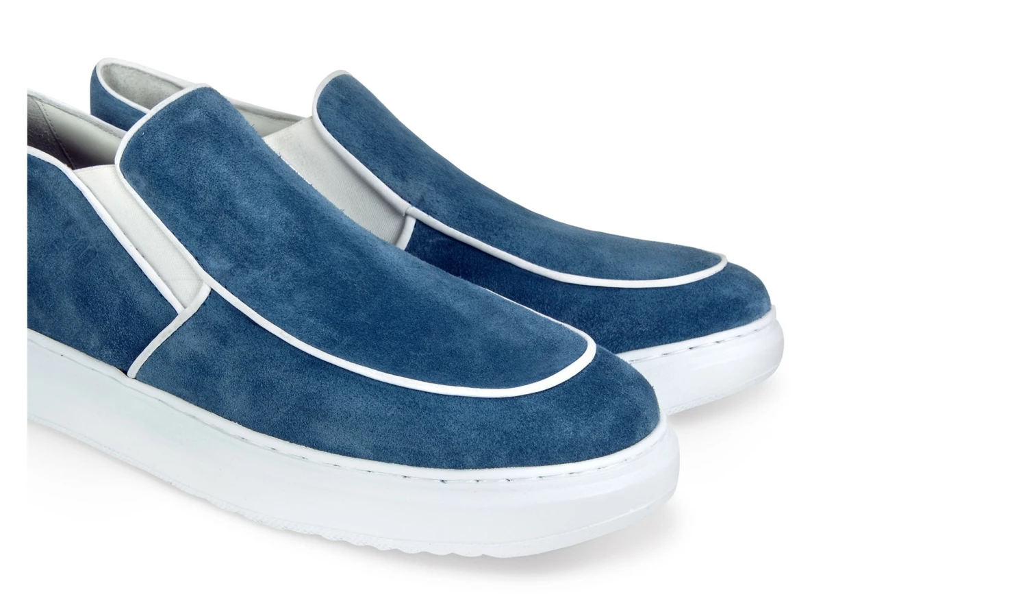 Valparaiso - Elevator Slip-Ons In Suede Leather Up To 6 Cm 7 Valparaiso - Elevator Slip-Ons In Suede Leather Up To 6 Cm - Image 5