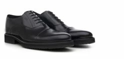 Adige - Elevator Shoes In Brushed Leather From 2.4 To 3.1 Inches