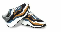 Giant Piranha - Elevator Sneakers In Leather/fabric Mix From 2.4 To 4.3 Inches 13 Giant Piranha - Elevator Sneakers In Leather/fabric Mix From 2.4 To 4.3 Inches -Deals Guidomaggi Store height increasing shoes 195