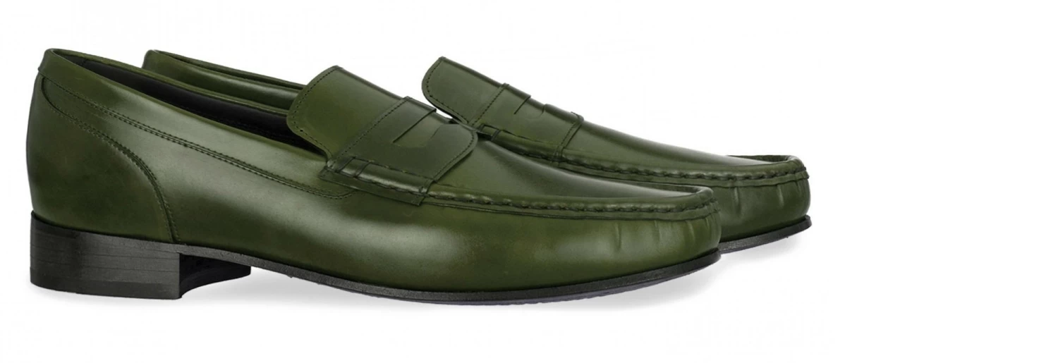 Larissa - Elevator Loafers In Shell Cordovan Leather Up To 2.6 Inches 3 Larissa - Elevator Loafers In Shell Cordovan Leather Up To 2.6 Inches