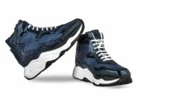 Giant Lizard - Elevator Sneakers In Mix Of Leathers From 2.4 To 5 Inches -Deals Guidomaggi Store height increasing shoes 205