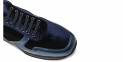 Anvers - Elevator Sneakers In Leather/fabric Mix From 2.4 To 4 Inches -Deals Guidomaggi Store height increasing shoes 229