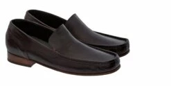 Amman - Elevator Loafers In Cordovan Leather Up To 2.6 Inches