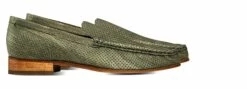 Honduras - Elevator Loafers In Leather/fabric Mix Up To 2.6 Inches