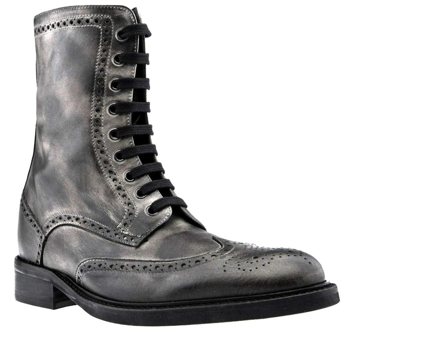 New York W - Elevator Boots In Full Grain Leather From 2.4 To 4 Inches 4 New York W - Elevator Boots In Full Grain Leather From 2.4 To 4 Inches - Image 2