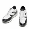 Plymouth - Elevator Sneakers In Mix Of Leathers From 2.4 To 3.1 Inches -Deals Guidomaggi Store height increasing shoes 2 19