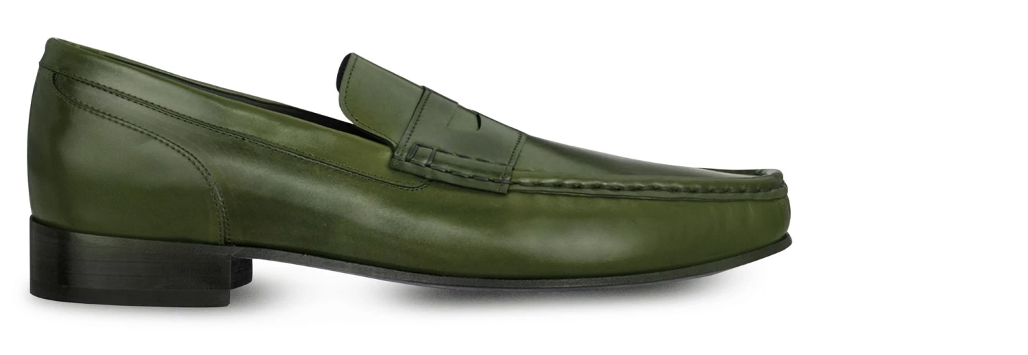 Larissa - Elevator Loafers In Shell Cordovan Leather Up To 2.6 Inches 4 Larissa - Elevator Loafers In Shell Cordovan Leather Up To 2.6 Inches - Image 2