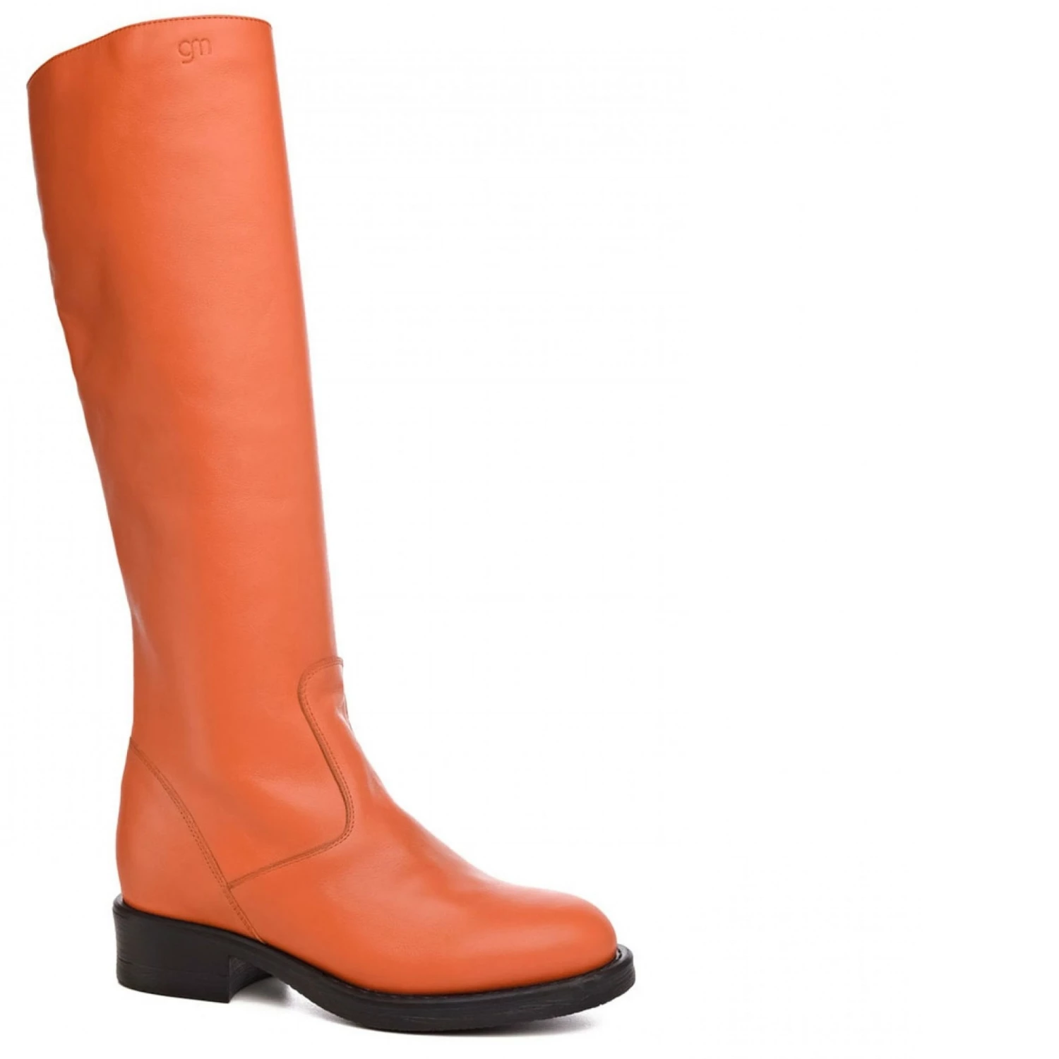 Jasmine Orange - Elevator Boots In Full Grain Leather From 2.4 To 3.1 Inches 5 Jasmine Orange - Elevator Boots In Full Grain Leather From 2.4 To 3.1 Inches - Image 3