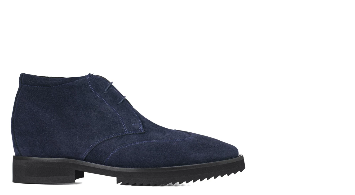 Ascot - Elevator Ankle Boots In Suede Leather From 2.4 To 3.1 Inches 4 Ascot - Elevator Ankle Boots In Suede Leather From 2.4 To 3.1 Inches - Image 2