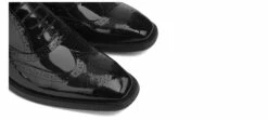Black Lake - Elevator Dress Shoes In Varnish Leather From 2.4 To 3.1 Inches -Deals Guidomaggi Store height increasing shoes 303 2
