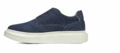 Mosman - Elevator Slip On In Denim Fabric Up To 2.75 Inches -Deals Guidomaggi Store height increasing shoes 312