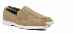 Surat - Elevator Loafers In Suede Leather Up To 2.75 Inches