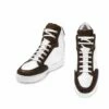 Sri Lanka - Elevator Sneakers In Leather/fabric Mix From 2.4 To 4 Inches -Deals Guidomaggi Store height increasing shoes 3 11